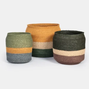 Handwoven Unique Patten Baskets