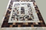 Predesigned Mat Tetris Brown & White