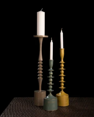 Small Curvy Candle Holder